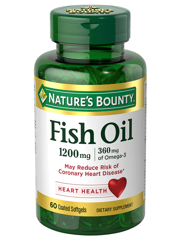 Nature's Bounty Fish Oil 1200mg 60 Ct