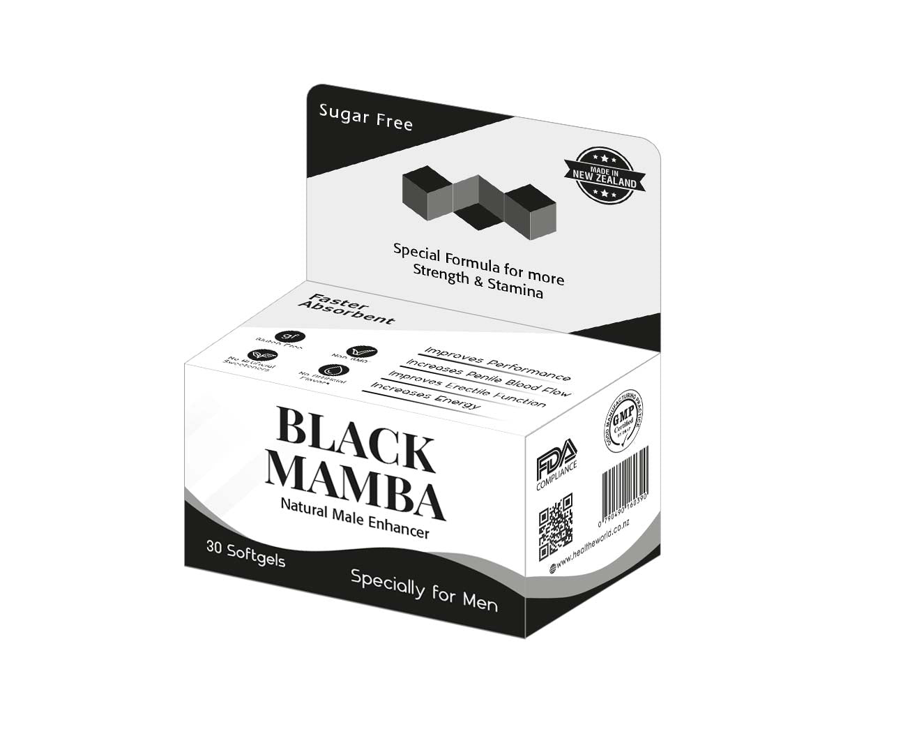 Black Mamba For Men 30ct