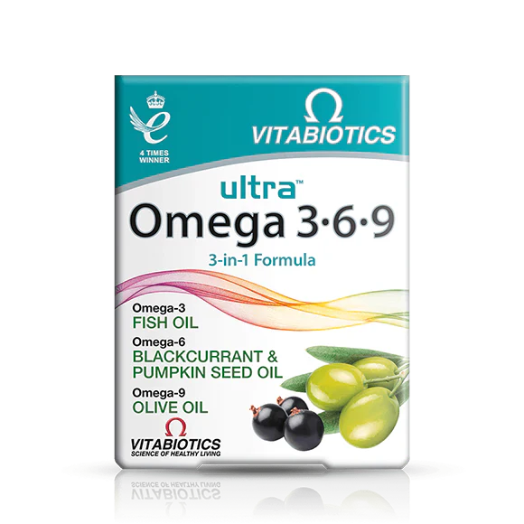 Vitabiotics Ultra Omega 3·6·9 60 Capsules