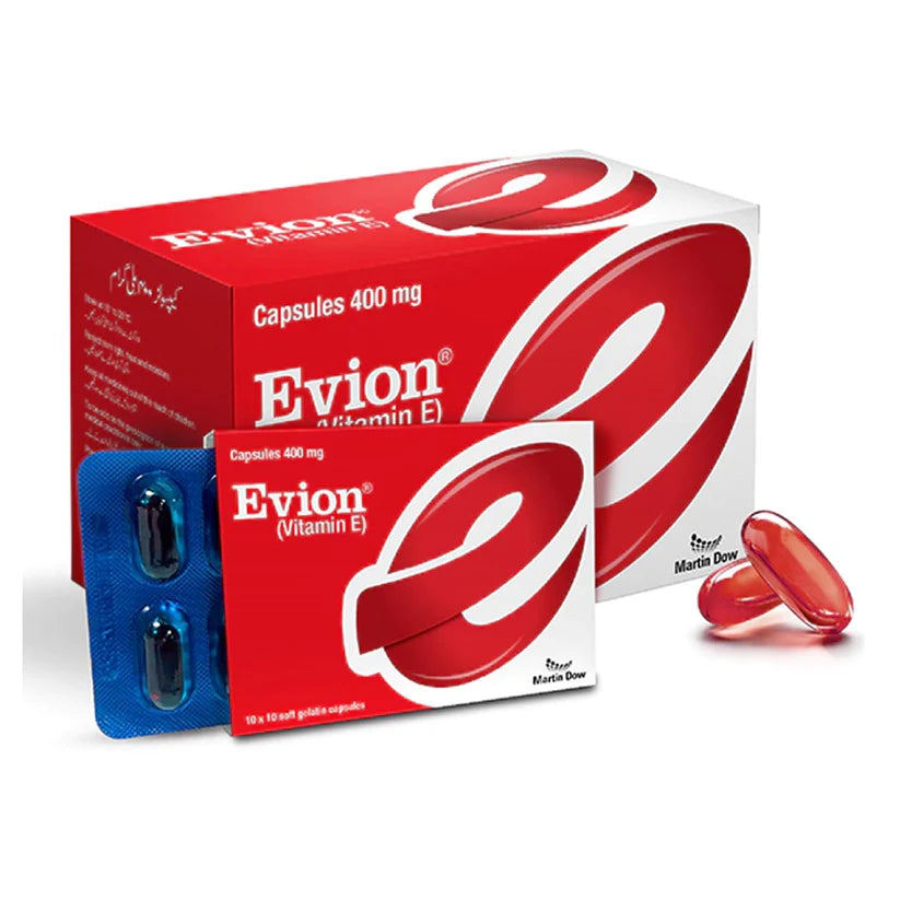 Martin Dow Evion Capsules 400mg (1 Strip = 10 Capsules)