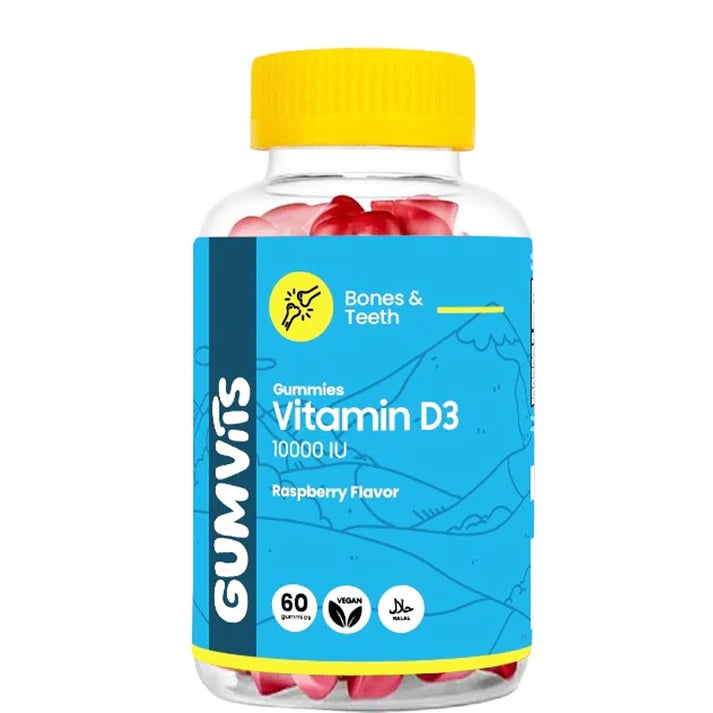 Gumvits Vitamin D3 10000 IU Gummies 60 Ct