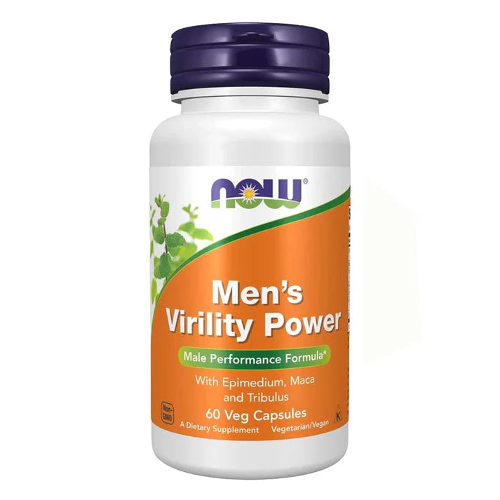 NOW Men's Virility Power, 60 Ct
