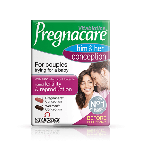 Vitabiotics Pregnacare Him & Her Conception 60 Tablets
