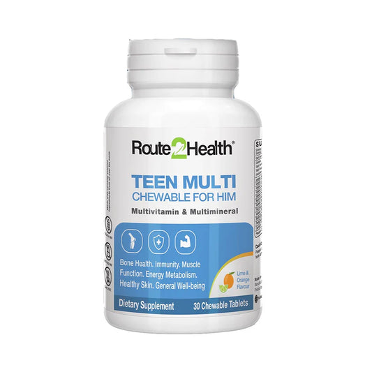 Route2Health Teen Multi Chewable for Him, 30 Ct