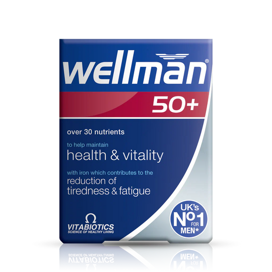 Vitabiotics Wellman 50+ 30 Tablets