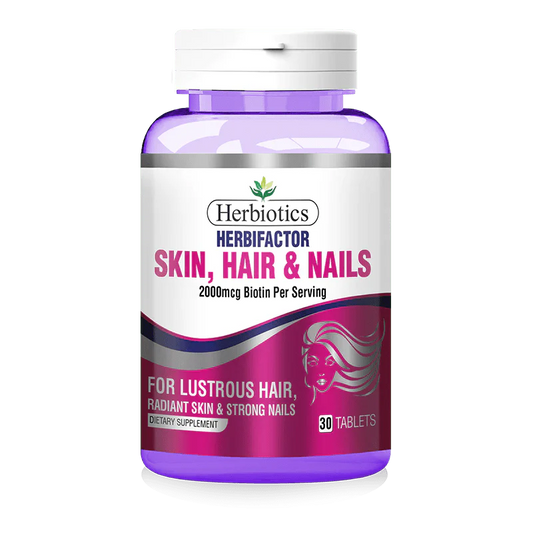 Herbiotics Herbifactor Hair, Skin & Nails, 30 Ct