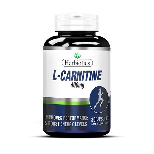 Herbiotics L-Carnitine 400mg, 30 Ct