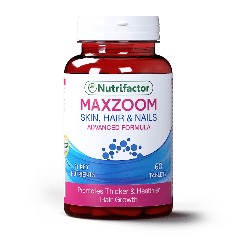 Nutrifactor Maxzoom Skin, Hair & Nails, 60 Ct
