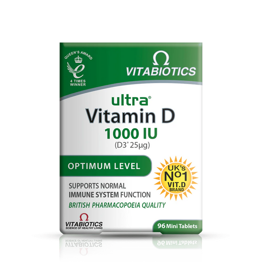 Vitabiotics Ultra Vitamin D 1000IU 96 Tablets
