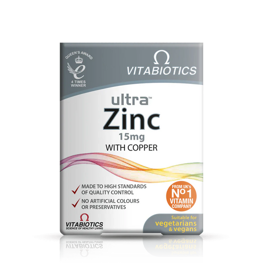 Vitabiotics Ultra Zinc 60 Tablets