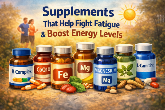 Supplements That Help Fight Fatigue & Boost Energy Levels