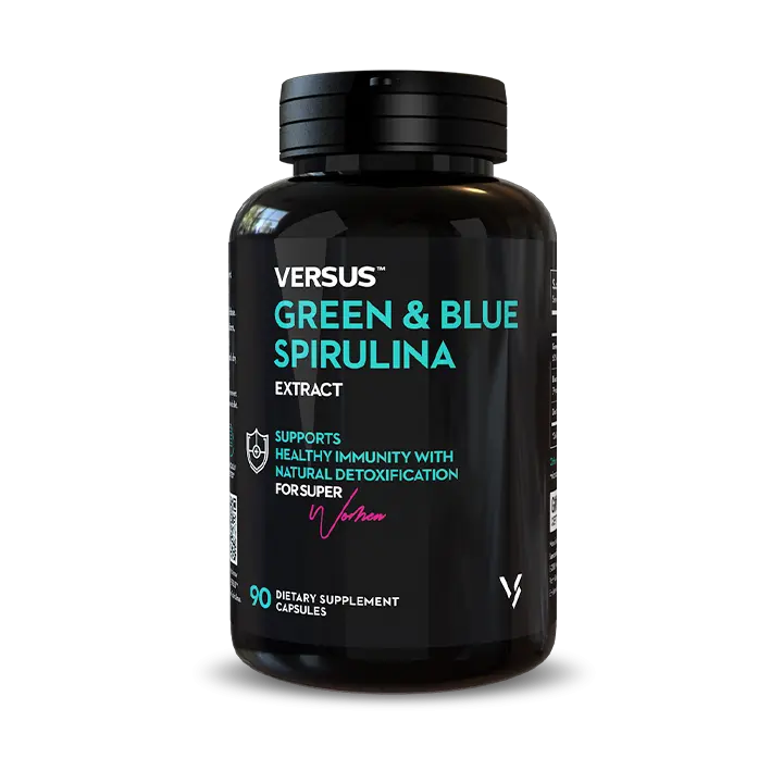 Versus Green & Blue Spirulina 90 Ct