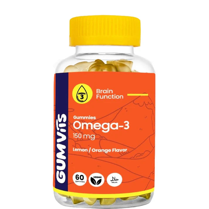 Gumvits Omega-3 150 Mg Gummies 60 Ct