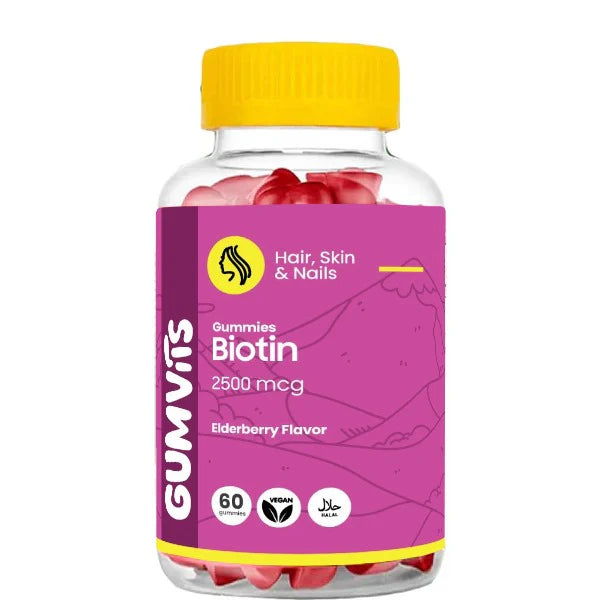 Gumvits Biotin 2500 Mcg Gummies 60 Ct