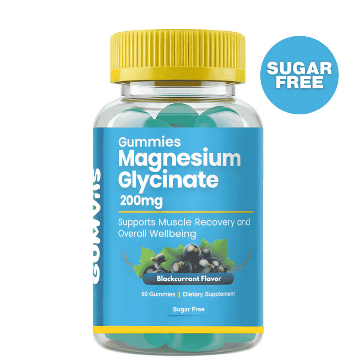 Gumvits Magnesium Glycinate 200 Mg Gummies 60 Ct