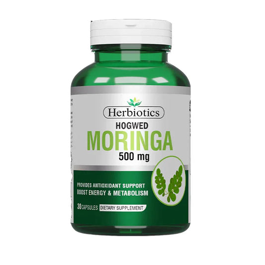 Herbiotics Moringa 500mg, 30 Ct