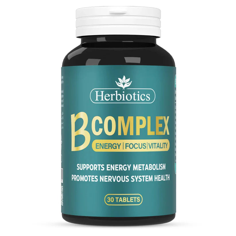Herbiotics Vitamin B Complex, 30 Ct