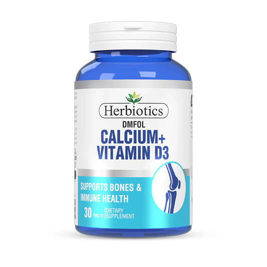 Herbiotics Dmfol (Calcium + Vitamin D3), 30 Ct