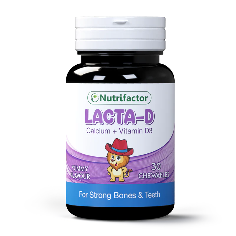 Nutrifactor Lacta-D Chewables, 30 Ct