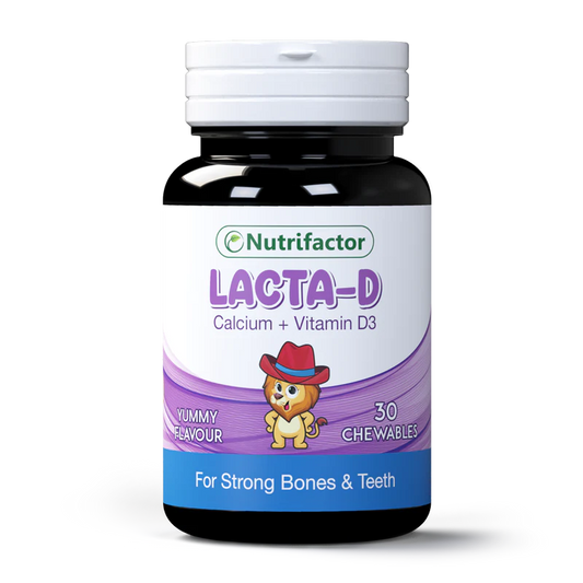 Nutrifactor Lacta-D Chewables, 30 Ct