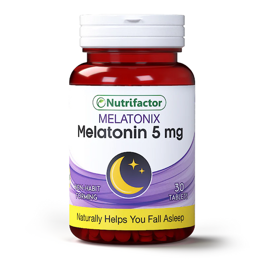 Nutrifactor Melatonix Melatonin 5mg, 30 Ct