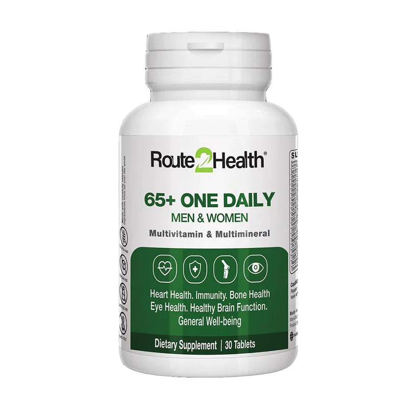 Route2Health Men & Women One Daily 65+ Multivitamin, 30 Ct