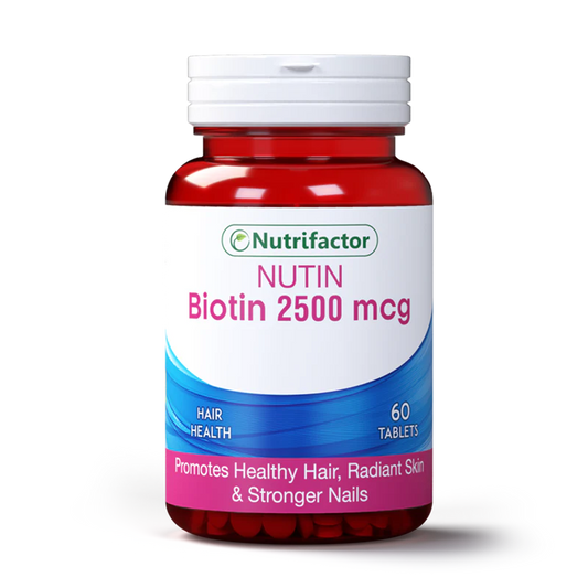 Nutrifactor Nutin (Biotin 2500 mcg), 60 Ct