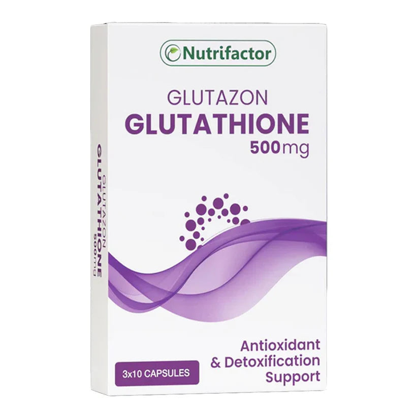 Nutrifactor Glutazon Glutathione 500mg, 30 Ct