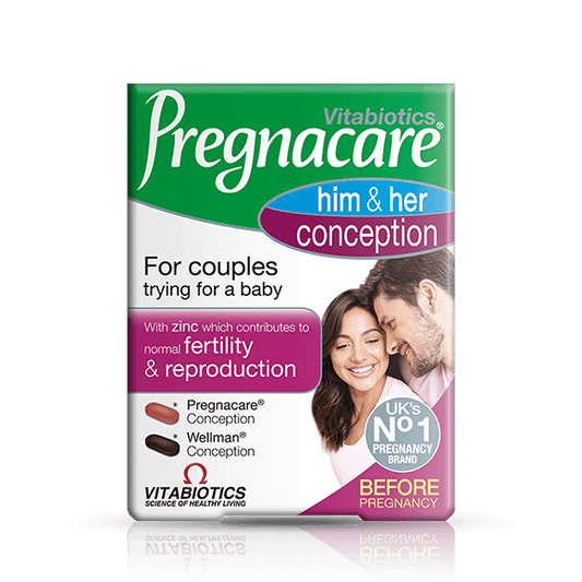 Vitabiotics Pregnacare Him & Her Conception 60 Tablets