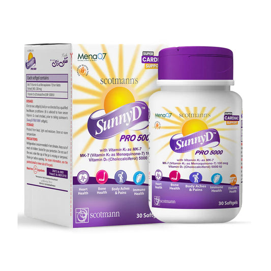 Scotmann SunnyD Pro 5000 (Vitamin D3 + K2), 30 Ct