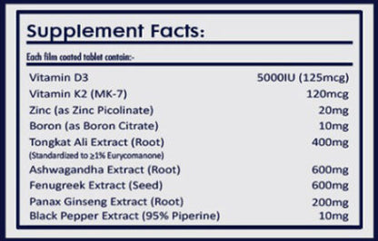 Restore Nutra Staminax 30 Ct