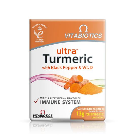 Vitabiotics Ultra Turmeric With Black Pepper & Vitamin D 60 Tablets