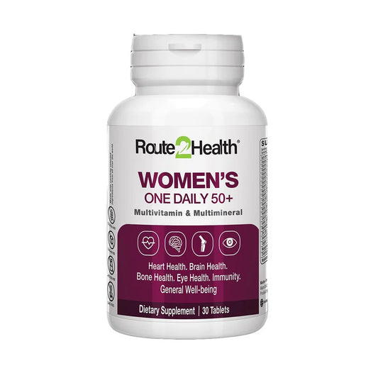 Route2Health Women's One Daily 50+ Multivitamin, 30 Ct