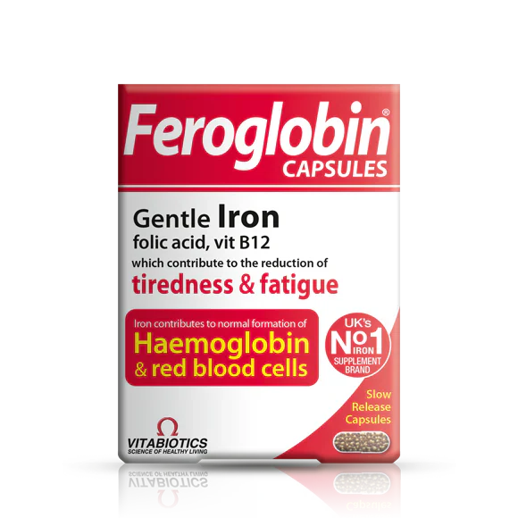 Vitabiotics Feroglobin - 30 Capsules