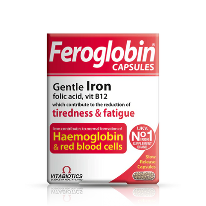 Vitabiotics Feroglobin - 30 Capsules