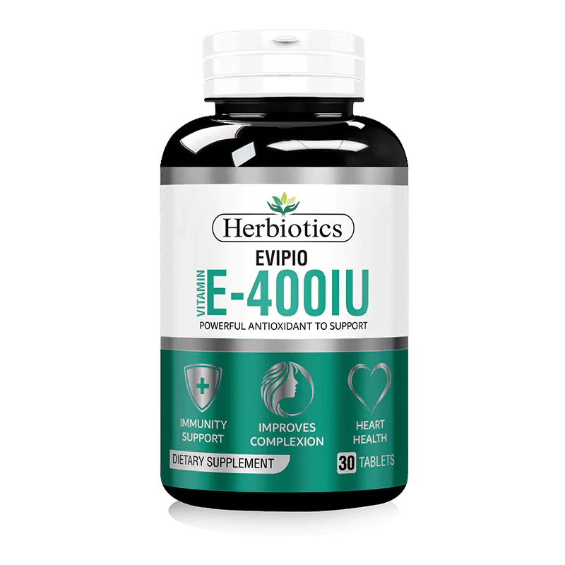 Herbiotics Evipio (Vitamin E-400 IU), 30 Ct