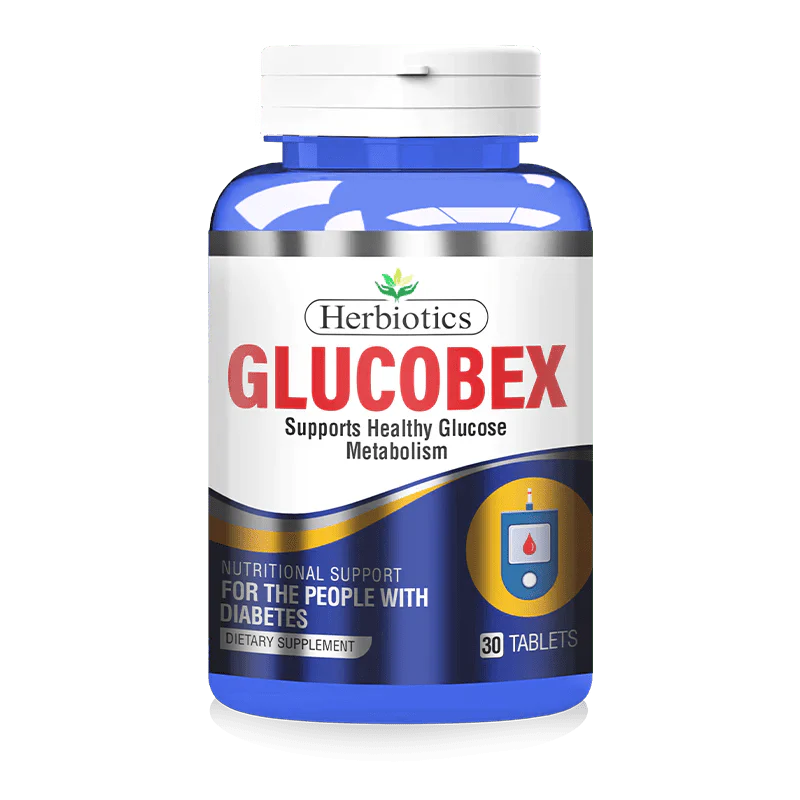 Herbiotics Glucobex, 30 Ct