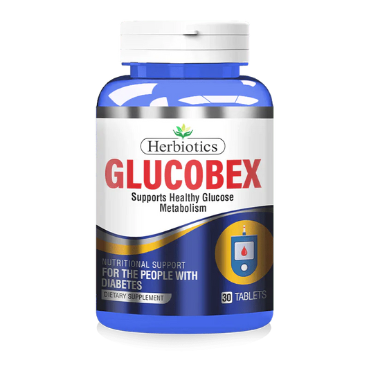 Herbiotics Glucobex, 30 Ct