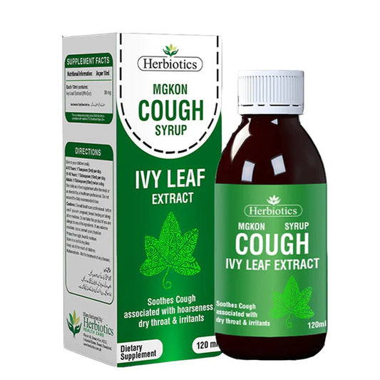 Herbiotics Mgkon Cough Syrup, 120ml