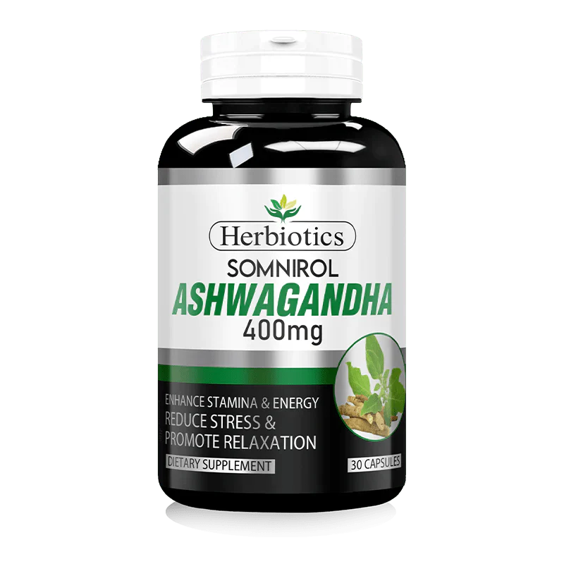 Herbiotics Somnirol (Ashwagandha), 30 Ct