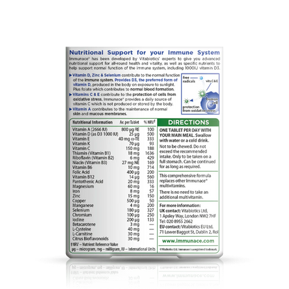 Vitabiotics Immunace Original 30 Tablets