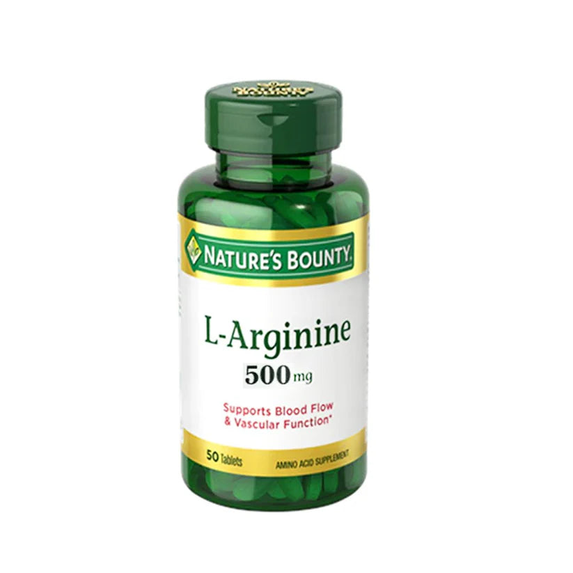 Nature's Bounty L-Arginine 500mg, 50 Ct