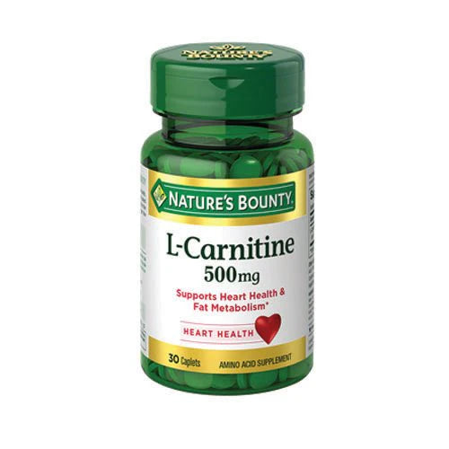 Nature's Bounty L-Carnitine 500mg, 30 Ct
