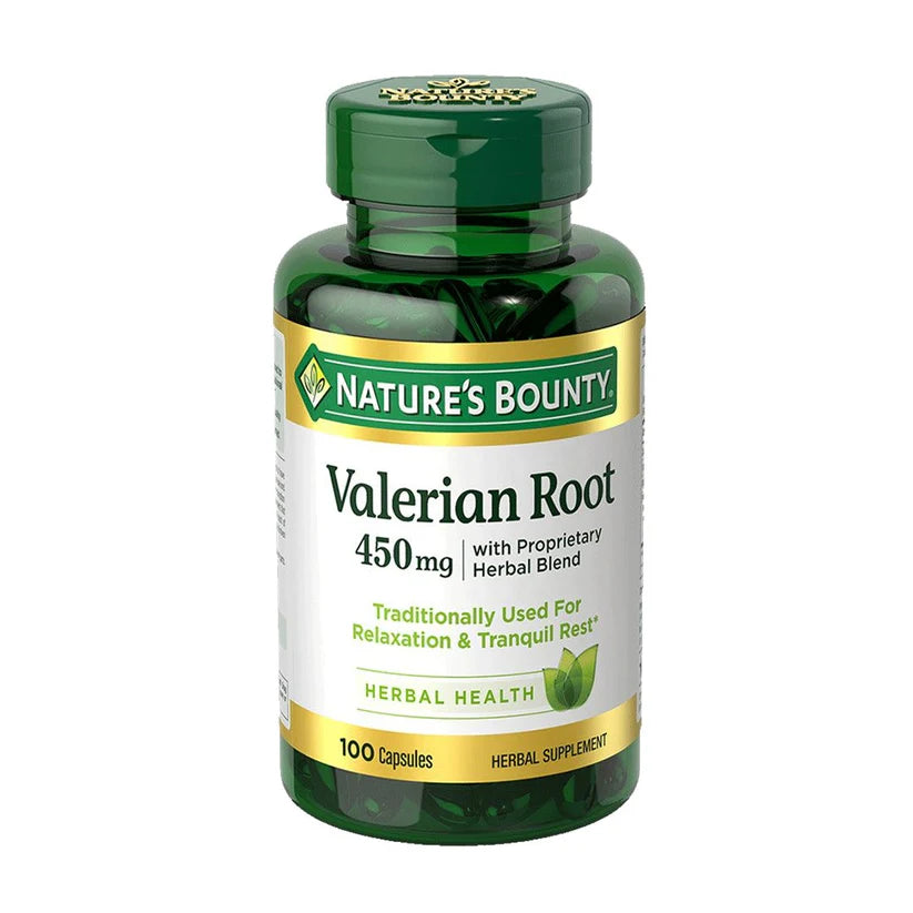 Nature's Bounty Valerian Root 450mg, 100 Ct