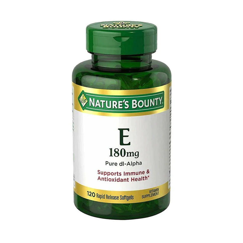 Nature's Bounty Vitamin E 180mg, 120 Ct