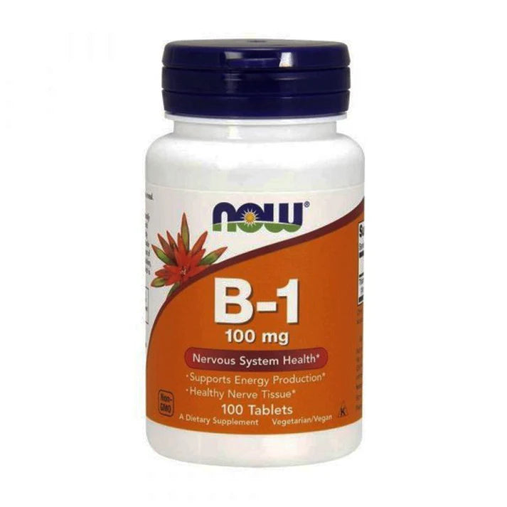 NOW Vitamin B-1 100mg, 100 Ct