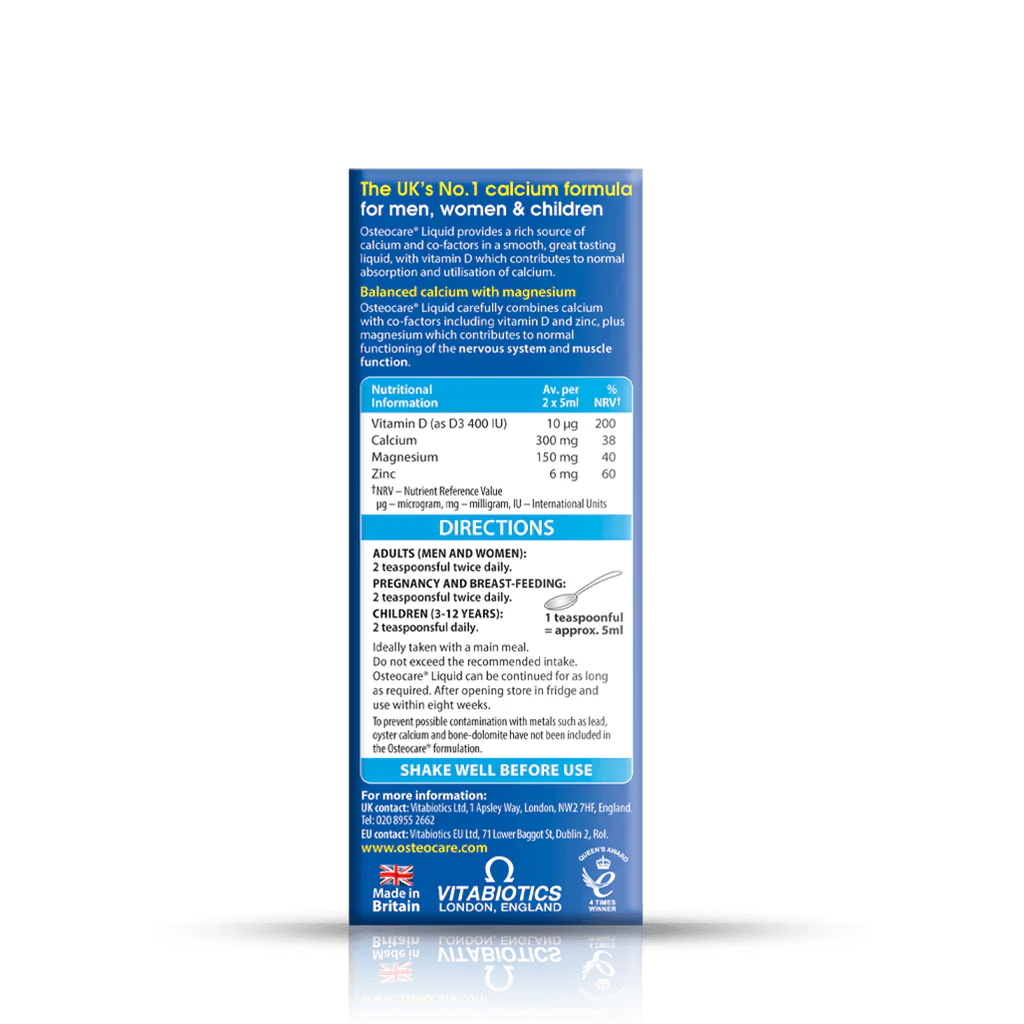 Vitabiotics Osteocare Liquid - 200 ml