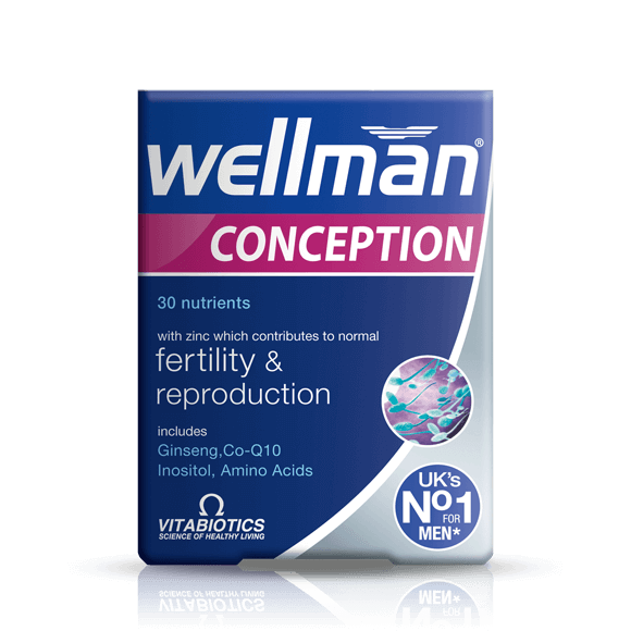 Vitabiotics Wellman Conception - 30 Tablets