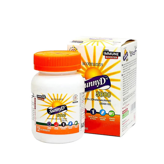 Scotmann SunnyD 5000 (Vitamin D3 5000 IU), 30 Ct